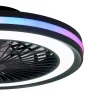 ventilador-techo-mantra-gamer-big-led-rgb-motor-dc-negro-7862 Ventilador Mantra Gamer BIG Negro Transparentes Luz LED 55,6 cm