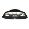 ventilador-techo-mantra-himalaya-led-motor-dc-7-aspas-7121 Ventilador de techo Mantra Himalaya Negro Transparentes Luz LED 63 cm