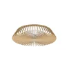 ventilador-techo-mantra-himalaya-led-motor-dc-7-aspas-7128 Ventilador Mantra Himalaya Blanco y madera Transparentes Luz LED 63 cm
