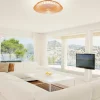 ventilador-techo-mantra-himalaya-led-motor-dc-mando-blanco-y-7128 Ventilador Mantra Himalaya Blanco y madera Transparentes Luz LED 63 cm