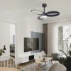 ventilador-techo-mantra-infinity-fan-led-mando-motor-dc-negro-8701 Ventilador de techo Mantra Infinity Fan Negro Luz LED 92,5 cm