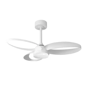 ventilador-techo-mantra-infinity-fan-led-motor-dc-3-aspas-8700 Ventilador de techo Mantra Infinity Fan Blanco Luz LED 92,5 cm