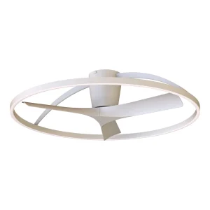 ventilador-techo-mantra-nepal-ii-led-motor-dc-3-aspas-9485 Ventilador de techo Mantra Nepal II Blanco Luz LED 100 cm