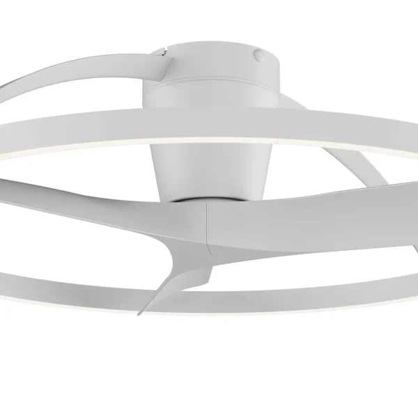 Ventilador de techo Mantra Nepal II Blanco Luz LED 100 cm
