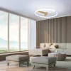 ventilador-techo-mantra-nepal-led-mando-app-motor-dc-bajo-consumo-blanco-madera-clara-7532 Ventilador de techo Mantra Nepal Blanco Madera clara Luz LED 105 cm
