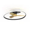ventilador-techo-mantra-ocean-led-motor-dc-3-aspas-madera-clara-8236 Ventilador de techo Mantra Ocean Negro Madera clara Luz LED 78 cm