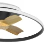 ventilador-techo-mantra-ocean-led-motor-dc-negro-madera-clara-8236 Ventilador de techo Mantra Ocean Negro Madera clara Luz LED 78 cm