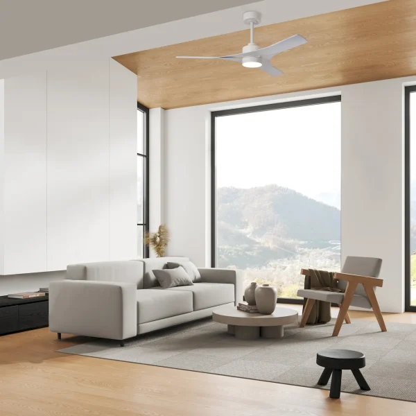 ventilador-techo-mantra-thai-led-mando-app-motor-dc-bajo-consumo-blanco-8714 Ventilador de techo Mantra Thai Blanco Luz LED 122 cm