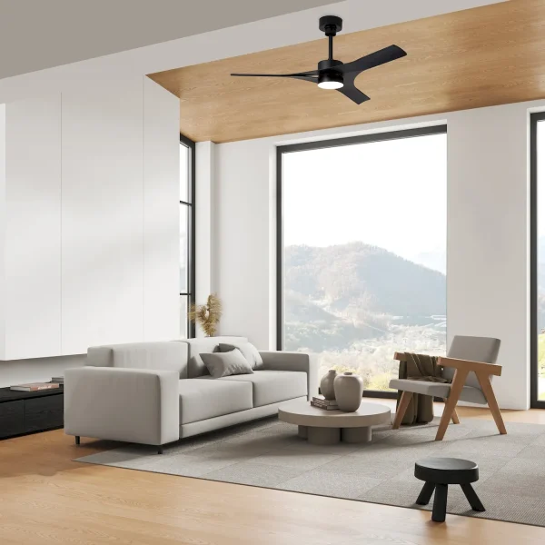 ventilador-techo-mantra-thai-led-mando-app-motor-dc-bajo-consumo-negro-8715 Ventilador de techo Mantra Thai Negro Luz LED 122 cm