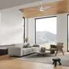 ventilador-techo-mantra-thai-led-mando-app-motor-dc-blanco-8714 Ventilador de techo Mantra Thai Blanco Luz LED 122 cm
