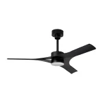 Ventilador de techo Mantra Thai Negro Luz LED 122 cm
