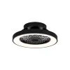 ventilador-techo-mantra-tibet-mini-led-motor-dc-7-aspas-7805 Ventilador Mantra Tibet MINI Negro Transparentes Luz LED 53 cm