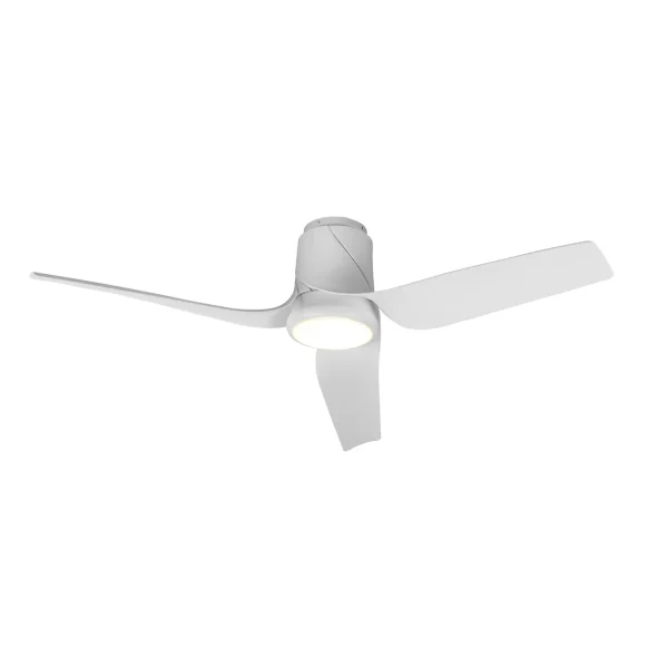 ventilador-techo-mantra-ushuaia-led-motor-dc-blanco-8717 Ventilador de techo Mantra Ushuaia Blanco Luz LED 133,5 cm