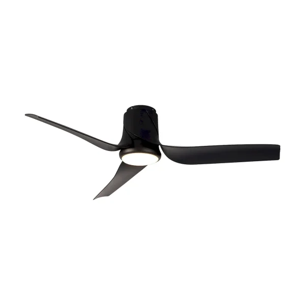 ventilador-techo-mantra-ushuaia-led-motor-dc-negro-8718 Ventilador de techo Mantra Ushuaia Negro Luz LED 133,5 cm
