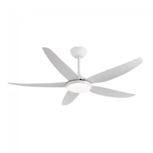 ventilador-techo-mimax-lighting-vendaval-led-motor-dc-5-aspas Ventilador de techo Mimax lighting Vendaval blanco LED 5 aspas