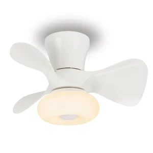 ventilador-techo-p&b-dubi-led-motor-dc-3-aspas-pb80120 Ventilador de techo P&B Dubi blanco madera LED 55 cm