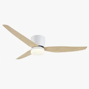 ventilador-techo-p&b-naomi-xxl-led-motor-dc-3-aspas-madera-pb50226 Ventilador de techo P&B Naomi XL blanco madera motor DC LED