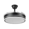 Ventilador retráctil Abrila Bayomo Mini negro luz LED 40-91 cm