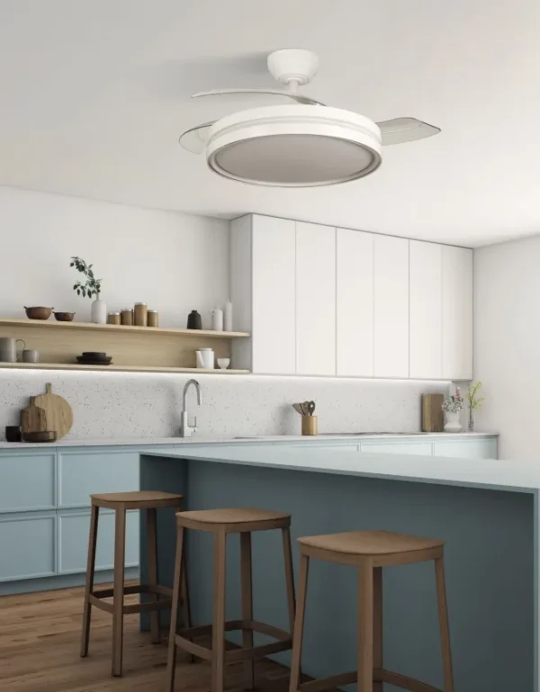 ventilador-techo-retractil-abrila-capitan-led-motor-dc-mando-blanco-259091301 Ventilador retráctil Abrila Capitan blanco luz LED 48-107 cm