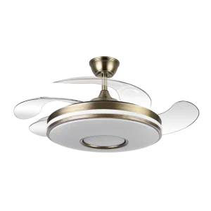 ventilador-techo-retractil-abrila-dani-led-motor-dc-4-aspas-cuero-165391414 Ventilador retráctil Abrila Dani cuero luz LED 50-106 cm