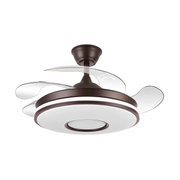ventilador-techo-retractil-abrila-dani-led-motor-dc-4-aspas-marrón-165391402 Ventilador de techo retráctil Abrila Dani marrón motor DC