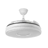 ventilador-techo-retractil-abrila-dani-led-motor-dc-blanco-165391401 Ventilador retráctil Abrila Dani blanco luz LED 50-106 cm