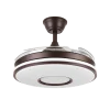 ventilador-techo-retractil-abrila-dani-led-motor-dc-marrón-165391402 Ventilador de techo retráctil Abrila Dani Marrón luz LED