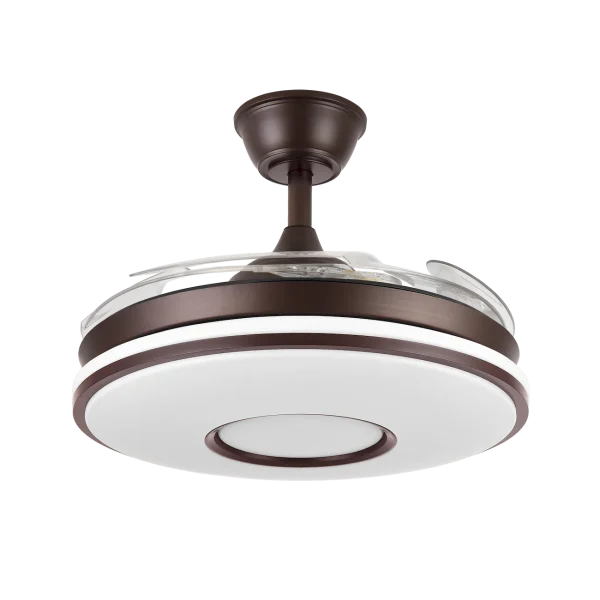 ventilador-techo-retractil-abrila-dani-led-motor-dc-marrón-165391402 Ventilador de techo retráctil Abrila Dani Marrón luz LED