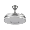 ventilador-techo-retractil-abrila-dani-led-motor-dc-niquel-165391420 Ventilador retráctil Abrila Dani níquel luz LED 50-106 cm