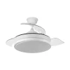 ventilador-techo-retractil-abrila-escorpion-mini-led-motor-dc-4-aspas-blanco-214599001 Ventilador retráctil Abrila Escorpion Mini blanco luz LED 40-91 cm