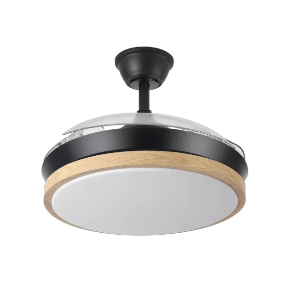 ventilador-techo-retractil-abrila-evros-mini-led-motor-dc-negro-197099088 Ventilador retráctil Abrila Evros Mini negro luz LED 40-91 cm
