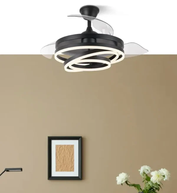 ventilador-techo-retractil-abrila-kai-led-mando-motor-dc-bajo-consumo-negro-183193401 Ventilador retráctil Abrila Kai negro luz LED 50-107 cm