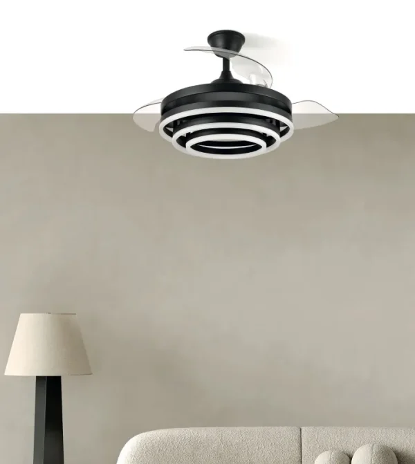 ventilador-techo-retractil-abrila-kai-led-mando-motor-dc-verano-invierno-negro-183193401 Ventilador retráctil Abrila Kai negro luz LED 50-107 cm