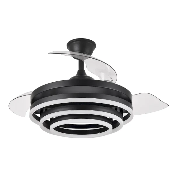 ventilador-techo-retractil-abrila-kai-led-motor-dc-mando-negro-183193401 Ventilador retráctil Abrila Kai negro luz LED 50-107 cm