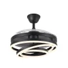 ventilador-techo-retractil-abrila-kai-led-motor-dc-negro-183193401 Ventilador retráctil Abrila Kai negro luz LED 50-107 cm