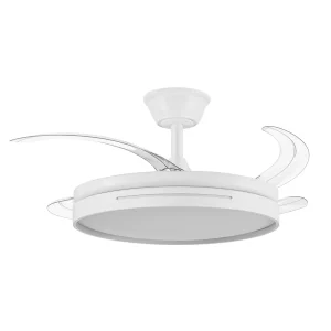 ventilador-techo-retractil-abrila-micenas-led-motor-dc-4-aspas-blanco-186091401 Ventilador retráctil Abrila Micenas blanco luz LED 50-106 cm