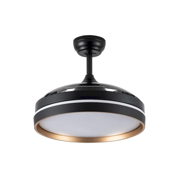 ventilador-techo-retractil-abrila-nalon-led-motor-dc-negro-213099016 Ventilador retráctil Abrila Nalon negro luz LED 40-91 cm