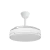 ventilador-techo-retractil-abrila-papiro-led-motor-dc-blanco-212591301 Ventilador retráctil Abrila Papiro blanco luz LED 48-107 cm