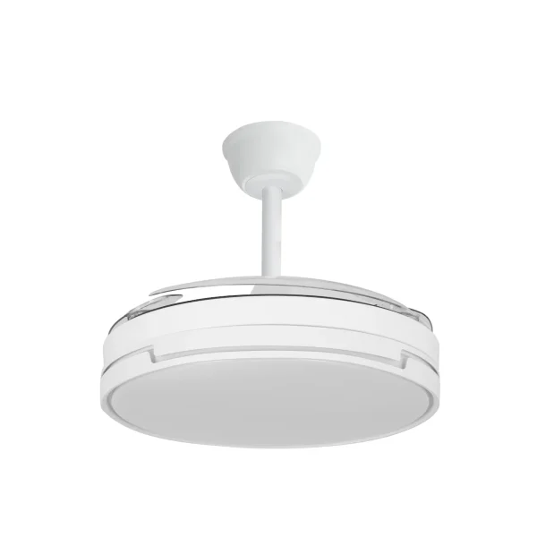 ventilador-techo-retractil-abrila-papiro-led-motor-dc-blanco-212591301 Ventilador retráctil Abrila Papiro blanco luz LED 48-107 cm
