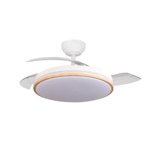 ventilador-techo-retractil-abrila-relampago-led-motor-dc-3-aspas-blanco-258891368 Ventilador retráctil Abrila Relampago blanco madera LED 48-107 cm