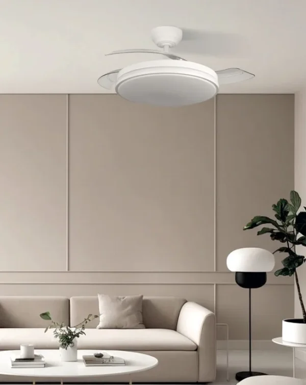 ventilador-techo-retractil-abrila-relampago-led-motor-dc-mando-blanco-258891301 Ventilador retráctil Abrila Relampago blanco luz LED 48-107 cm
