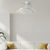 ventilador-techo-retractil-abrila-sultan-led-motor-dc-mando-blanco-madera-242491368 Ventilador retráctil Abrila Sultan blanco madera luz LED 50-107 cm