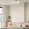 ventilador-techo-retractil-abrila-tempano-led-motor-dc-mando-blanco-208891301 Ventilador retráctil Abrila Tempano blanco luz LED 50-106 cm