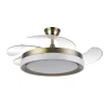 ventilador-techo-retractil-abrila-zenit-led-motor-dc-4-aspas-cuero-208491314 Ventilador retráctil Abrila Zenit cuero luz LED 50-107 cm