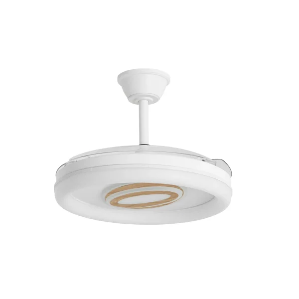 ventilador-techo-retractil-alemar-bribon-led-motor-dc-blanco-madera-16022 Ventilador retráctil Alemar Bribon blanco madera luz LED 50-107 cm
