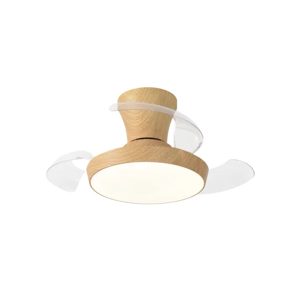 ventilador-techo-retractil-alemar-cabrio-led-motor-dc-3-aspas-madera-16028 Ventilador retráctil Alemar Cabrio madera luz LED 28-71 cm