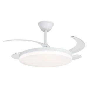 ventilador-techo-retractil-alemar-creta-led-motor-dc-4-aspas-blanco-16026 Ventilador retráctil Alemar Creta blanco luz LED 50-107 cm