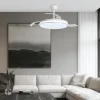 ventilador-techo-retractil-alemar-dublin-led-mando-motor-dc-blanco-plata-16002 Ventilador retráctil Alemar Dublin blanco plata luz LED 50-107 cm