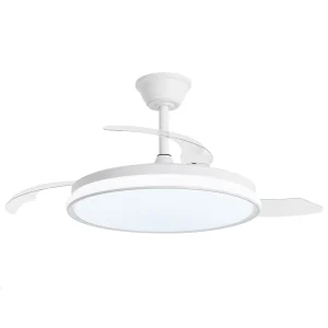 ventilador-techo-retractil-alemar-dublin-led-motor-dc-3-aspas-blanco-16001 Ventilador retráctil Alemar Dublin blanco luz LED 50-107 cm