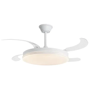 ventilador-techo-retractil-alemar-ecos-led-motor-dc-4-aspas-blanco-11830 Ventilador retráctil Alemar Ecos blanco luz LED 50-107 cm